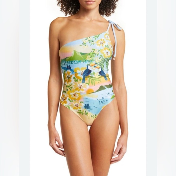 FARM Rio Other - Farm Rio Toucan One Piece Swimsuit